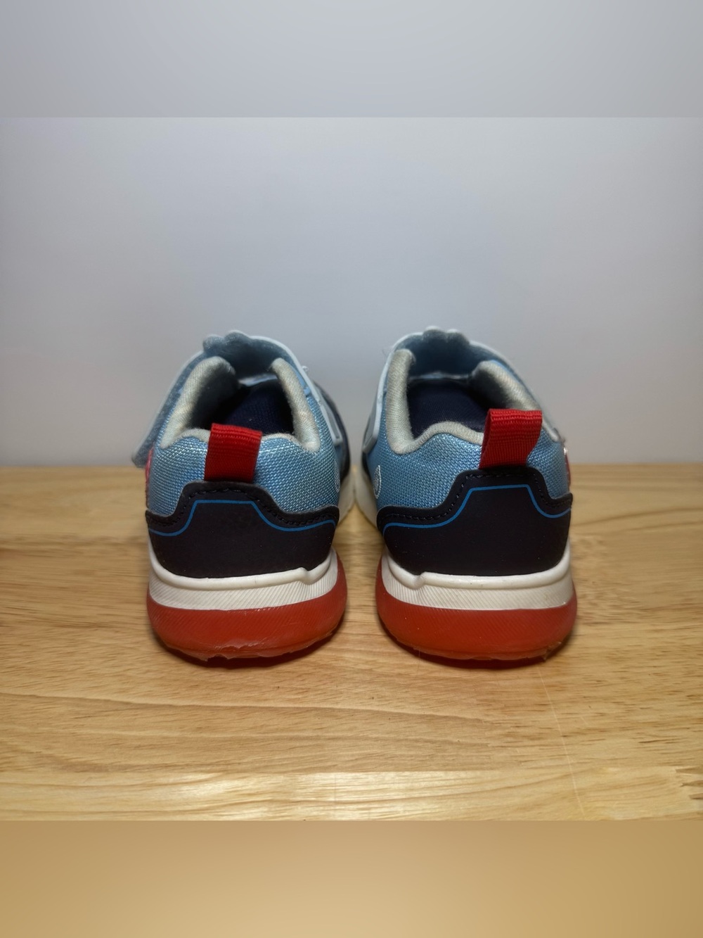 Bluey Light Up Sneakers Toddler 6 Sensory Playwear Neutral Daycare Colorful - Picture 4 of 9